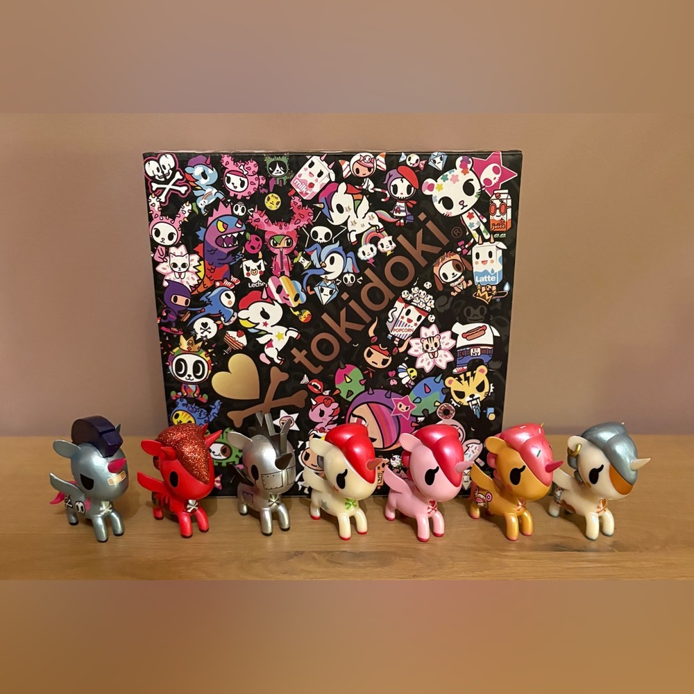 tokidoki Unicorno Metallico Series 1 *Almost Full Set of Commons*